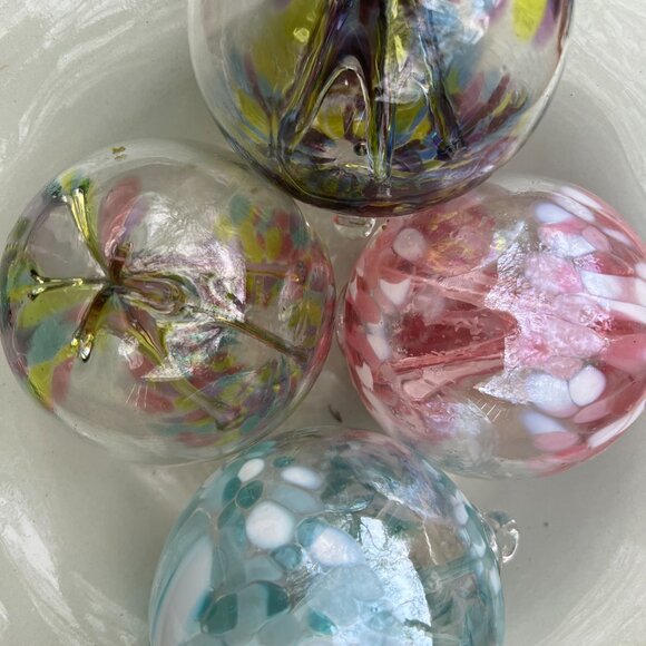 Colorful Mouth Blown Glass Ornaments – GREAT for outdoor spaces! - Picture 9 of 10